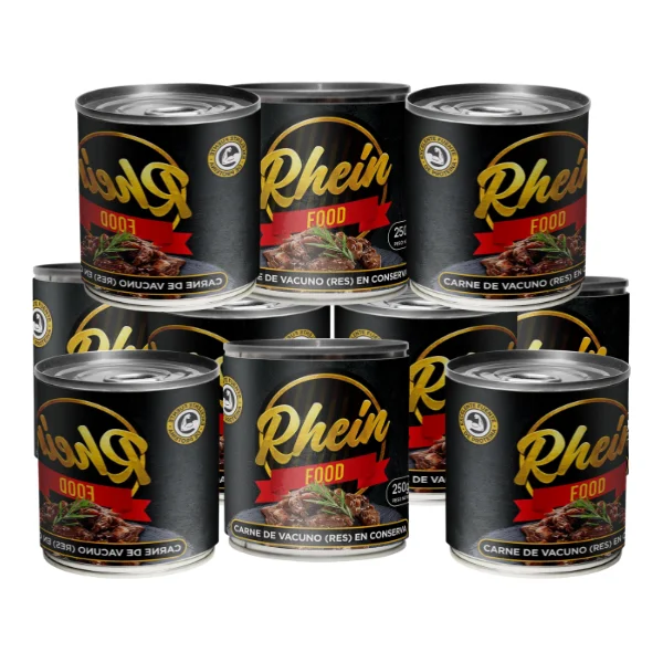 Carne de res 250g Pack 10x